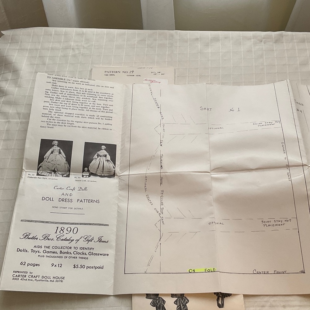 Vintage Doll Clothes Patterns - Picture 7 of 7